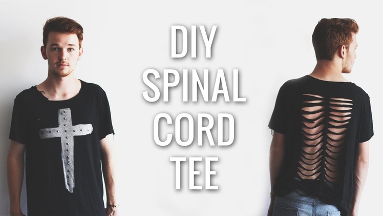 DIY Spinal Cord Tee Shirt | Imdrewscott