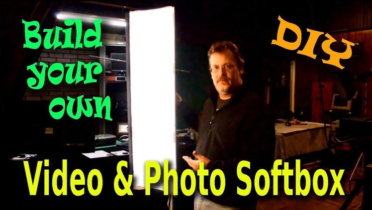 DIY Video & Photo Softbox Built From Common Parts