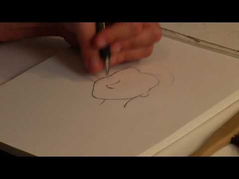 Drawing Anime & Cartoon Characters : How to Draw Disney Characters