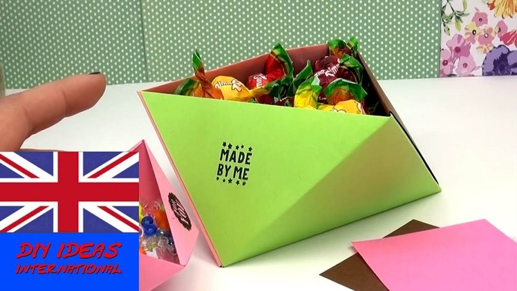 Easy origami box for beginners - Origami box Tutorial
