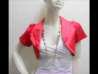 Evening Dress Bolero Jacket.