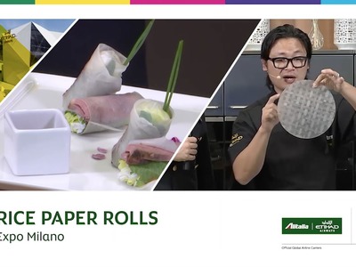 EXPO Milano 2015 | Luke Nguyen - How-to make smoked duck rice paper rolls