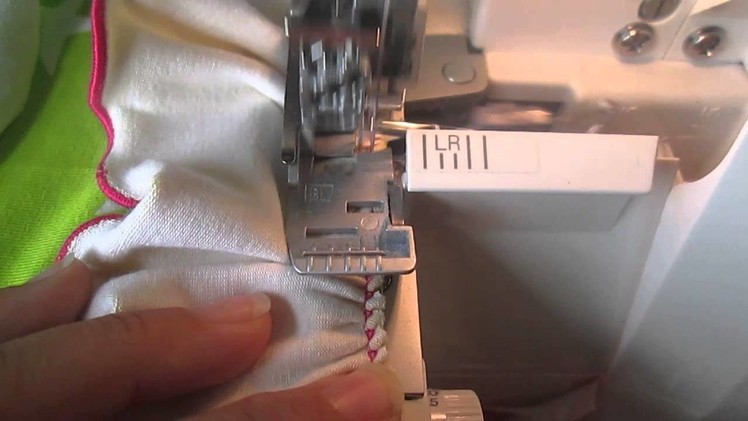 How Sew On Ruffles With Serger