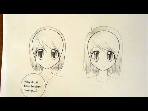 How to Draw Manga: Wet Hair