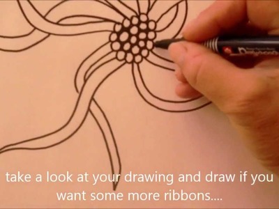 How to draw tanglepattern Squid