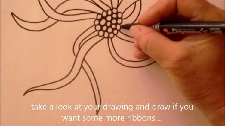 How to draw tanglepattern Squid