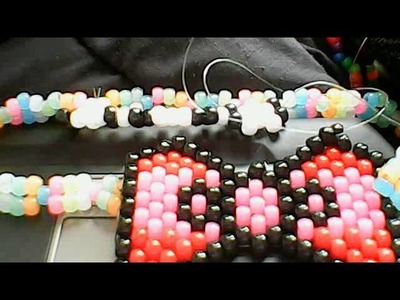 How to make a hello kitty bow part 1