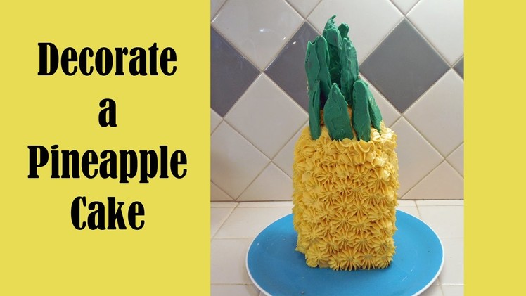 How to Make a Pineapple & Mango Cake