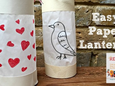 How to Make an Easy Paper Lantern