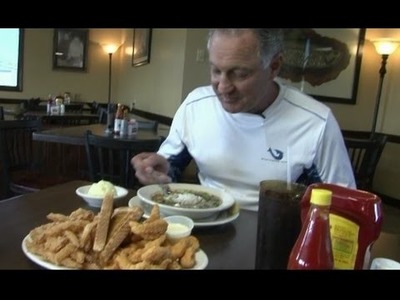How to make Spahr's Seafood Gumbo & Catfish Chips on Castin' Cajun