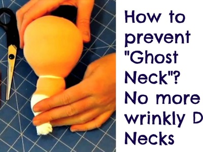 How to prevent "ghost neck"? No more wrinkly doll necks.