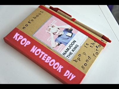 Kpop Notebook DIY