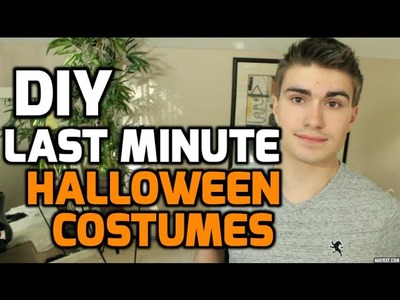 Last Minute DIY Halloween Costumes | JustTom