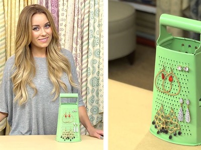 Lauren Conrad: Cheese Grater Earring Stand
