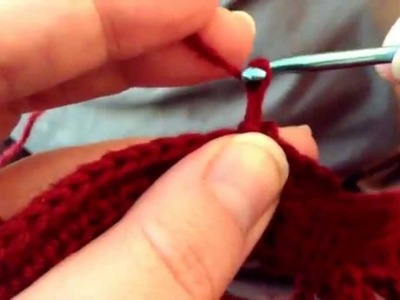Linked double-treble Crochet Stitch (L-dtr)  How-to