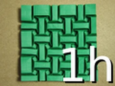 Long Version: Origami Tessellation Guide: Tessellesson on Bricks by Ilan Garibi