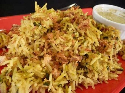 Methi (Fenugreek) Pulao - Indian Recipe