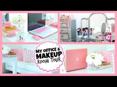 My Office.Makeup Room Tour! ♡ ThatsHeart
