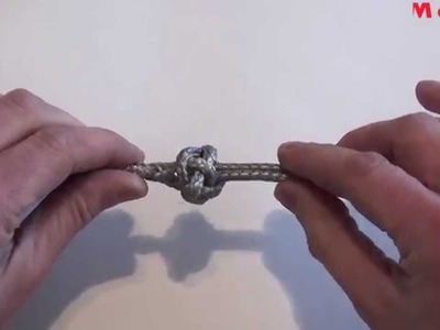 Splitshandleiding dyneema loop shackle, How to make a soft shackle.