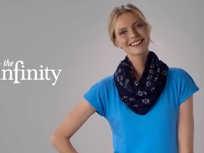 Talbots How To Tie A Scarf: The Infinity