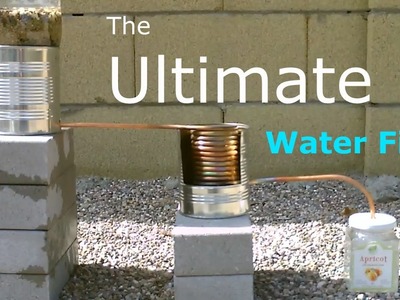 Ultimate DIY Water Filter! - 2 stage water purifier (purifies.heats&cooks!) - Simple DIY - Quickview