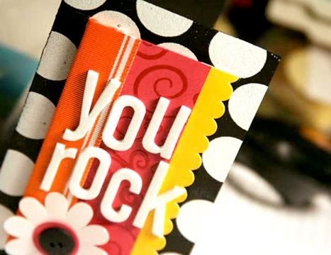 You Rock - Make a Card Monday #36