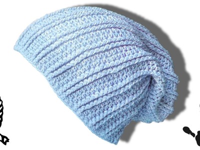 Zugspitze beanie crochet pattern part 2 - © Woolpedia