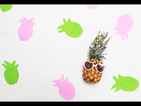 15 Colorful DIY Pineapple Projects For Summer Home Décor