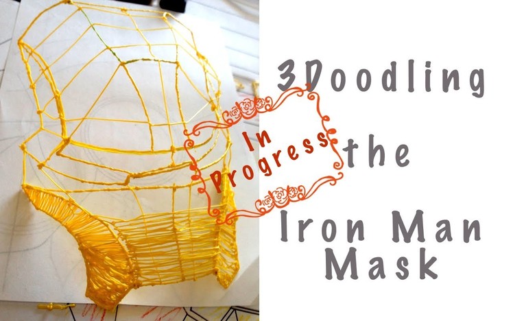 3Doodling the Iron Man Mask