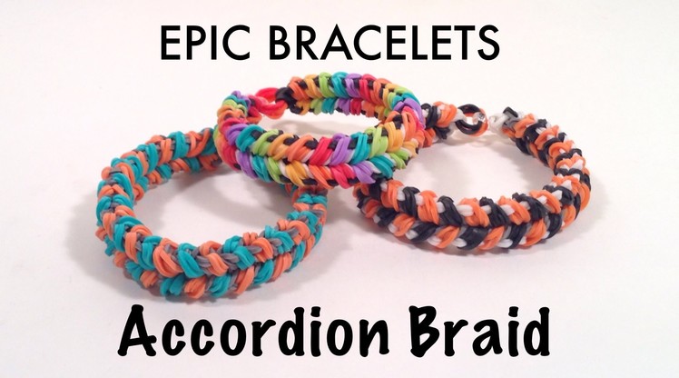 Accordion Braid Bracelet Tutorial
