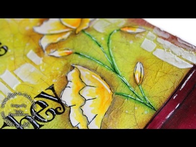 Art Journal Layout - Friends are flowers