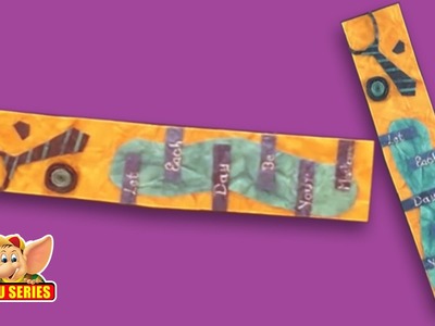 Arts & Crafts - Learn to Make a Tie Bookmark
