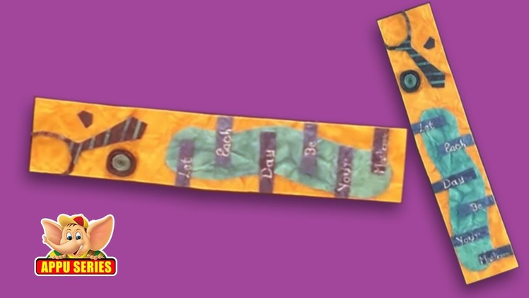 Arts & Crafts - Learn to Make a Tie Bookmark