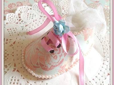 Baby Shower Shoe Shaped Party Favour Tutorial
