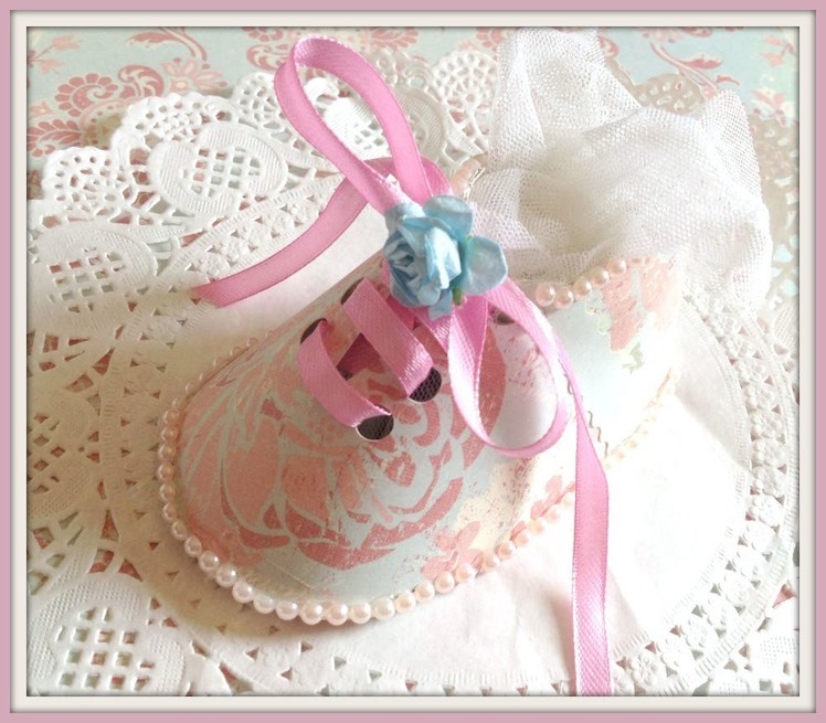 Baby Shower Shoe Shaped Party Favour Tutorial