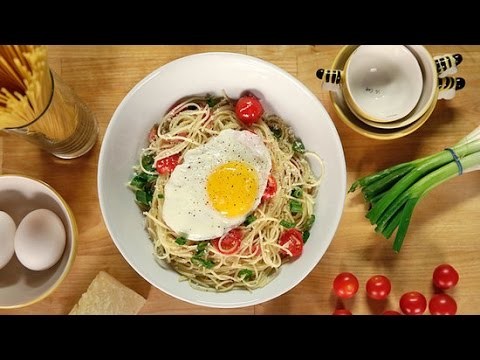 Breakfast Pasta Recipe | Eat the Trend