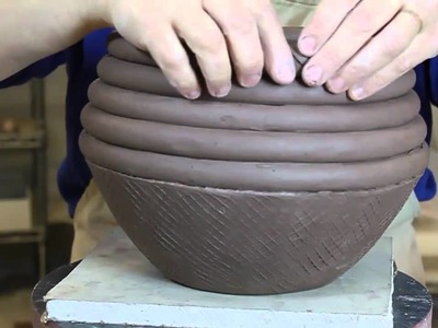 Bridges Pottery - Ceramic Slab and Coil Vessel Demonstration