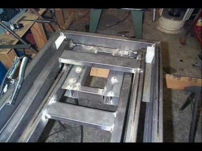 Building A Motorcycle Lift Table