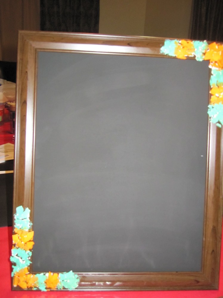 Chalkboad Picture Frame DIY