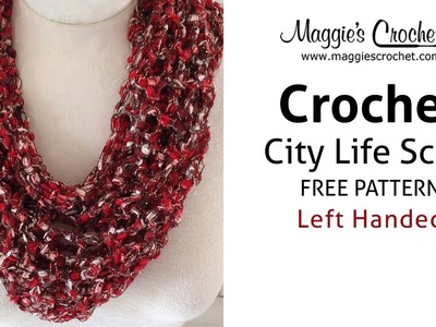 City Life Scarf for Mother's Day - Left Handed