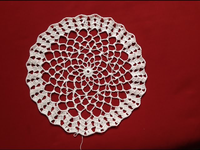 Crochet Lace Doily Part 4