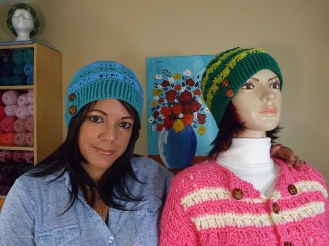Crochet  Two Colors Hat