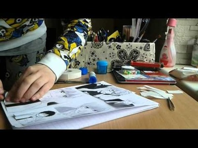 D.I.Y Anime notebook
