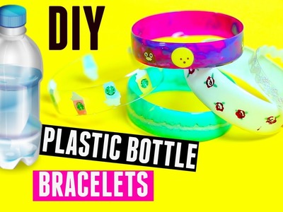 DIY Bracelets out of Plastic Bottles - Recycling Plastic Bottles Craft |Tumblr & Pinterest|