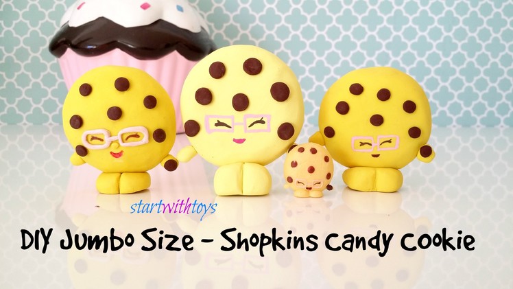 DIY Crafts Shopkins Candy Cookie - Season 3