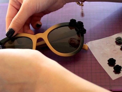 DIY Embellished Sunglasses!
