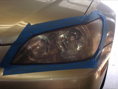 DIY How to Restore Headlights - NO TOOTHPASTE