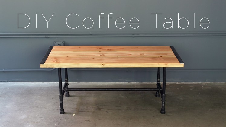 DIY Pipe Coffee Table