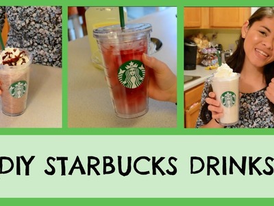 DIY Starbucks Drinks!