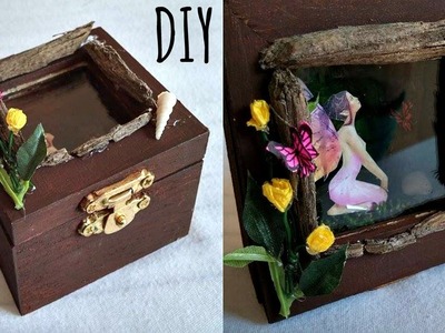 DIY Wooden Fairy Box ♥ Room Decor